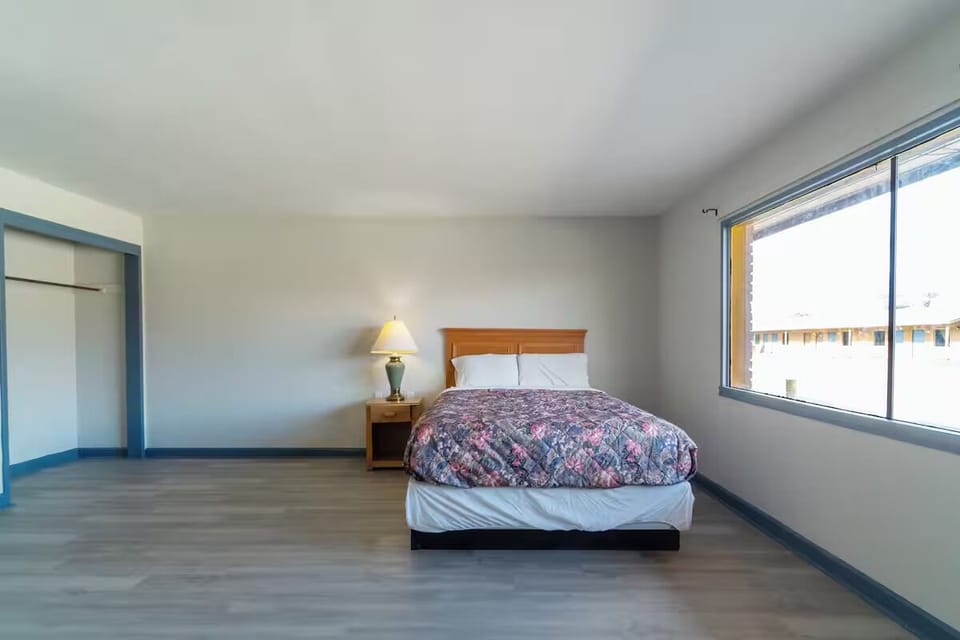 Bedroom. Interior and views may vary based on location and availability