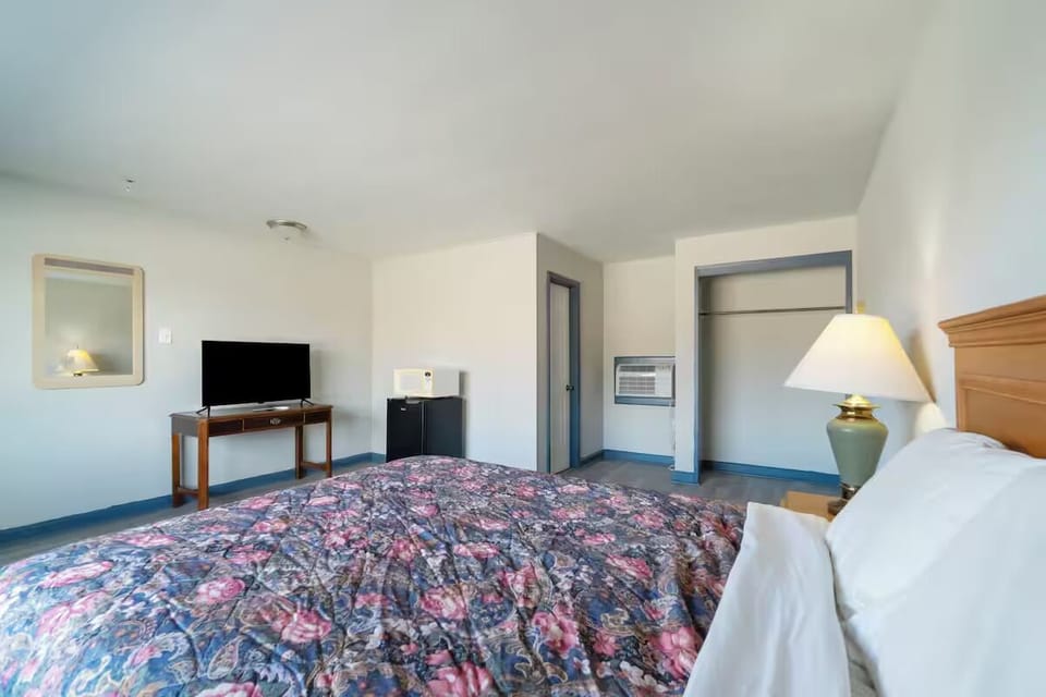 Bedroom. Interior and views may vary based on location and availability