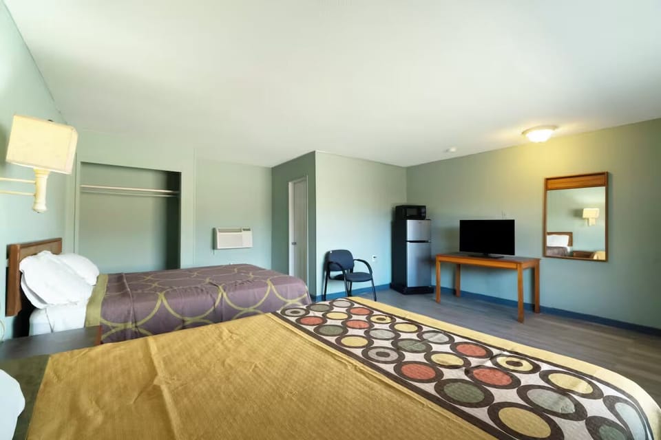 Bedroom. Interior and views may vary based on location and availability