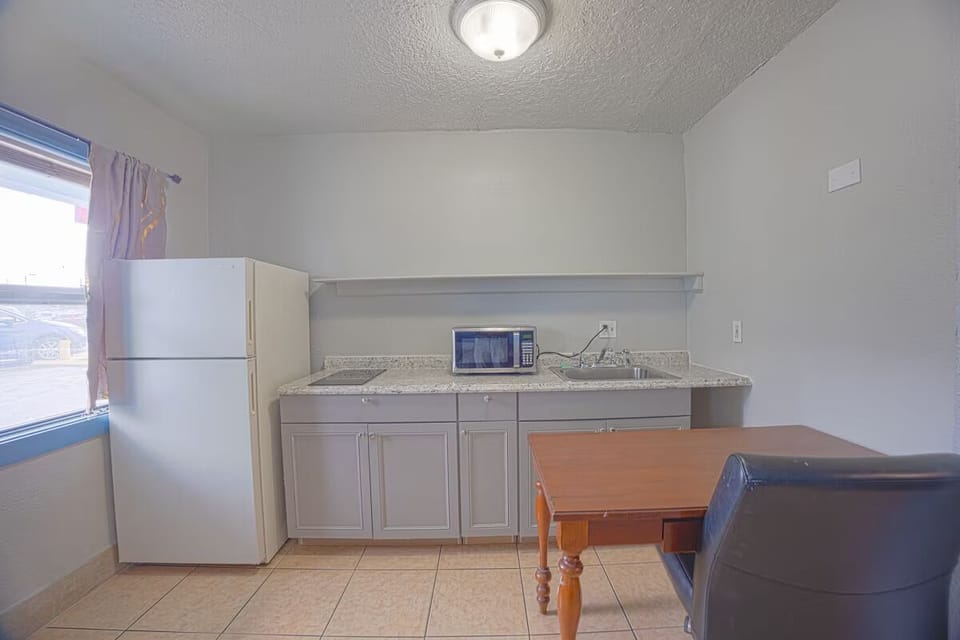 Start slow mornings with coffee and simple meals in-room.