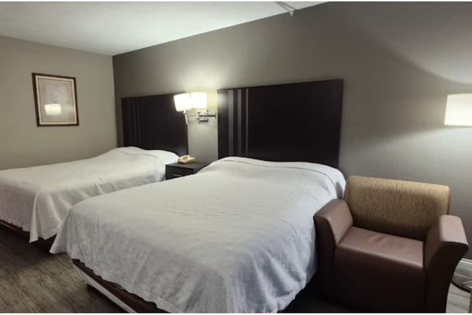 Bedroom. Interior and views may vary based on location and availability