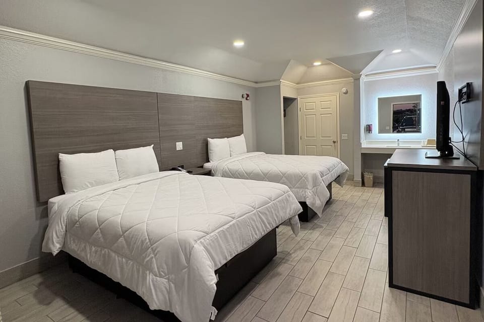 Wrap up the day with a warm shower and fresh linens.
