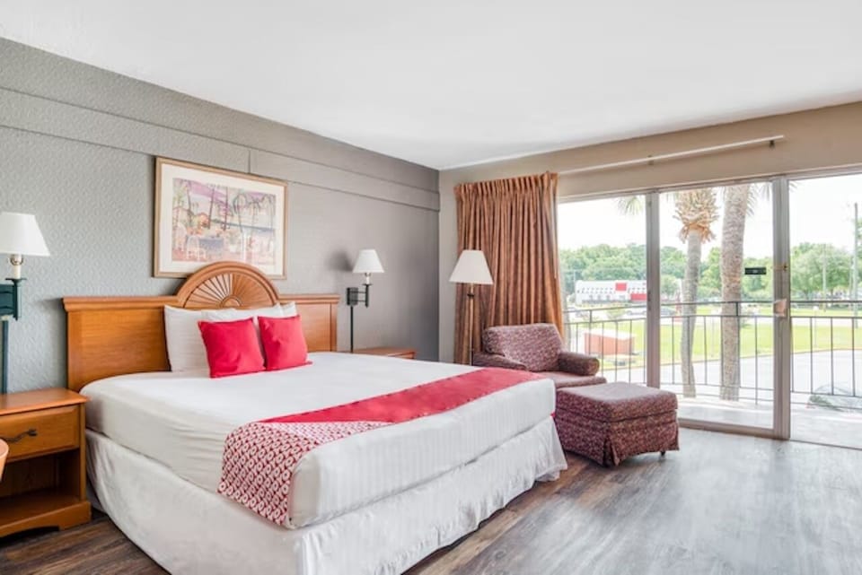 Wake up refreshed and step onto your private balcony view.