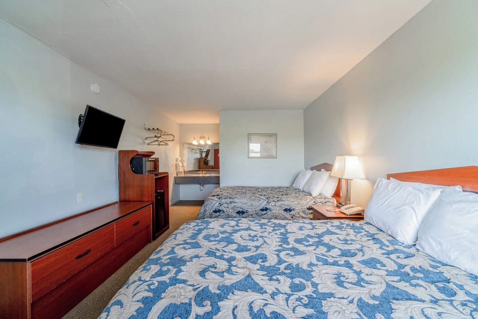 Bedroom. Interior and views may vary by availability.