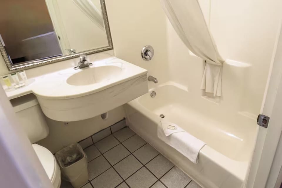 Soak and reset after a long day in the clean tub.