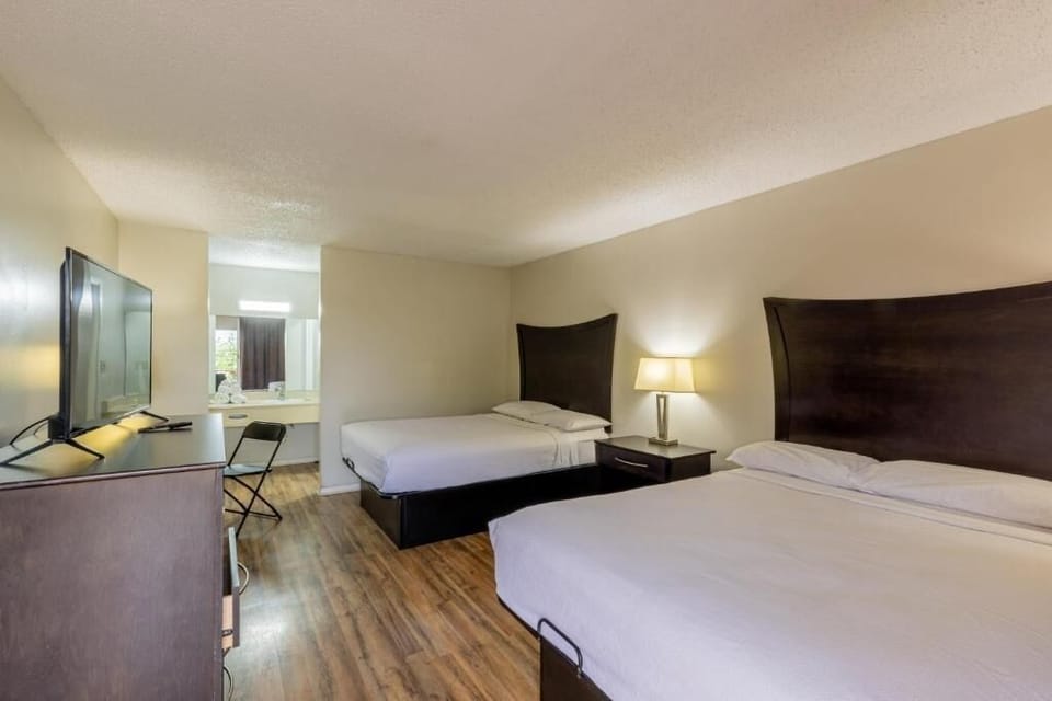 Bedroom. Interior and views may vary based on location and availability.