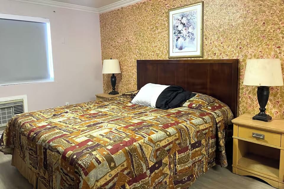 Bedroom. Interior and views may vary based on location and availability