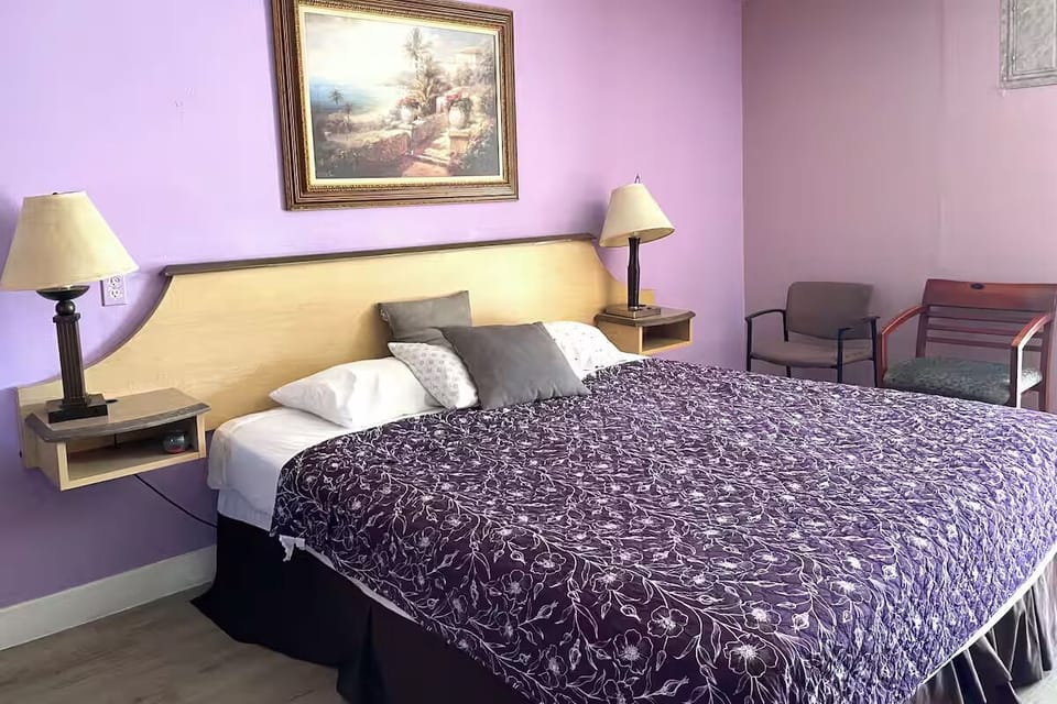 Bedroom. Interior and views may vary based on location and availability