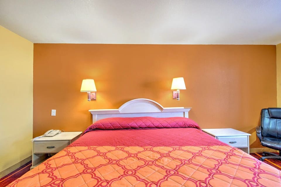 Bedroom. Interior and views may vary based on location and availability