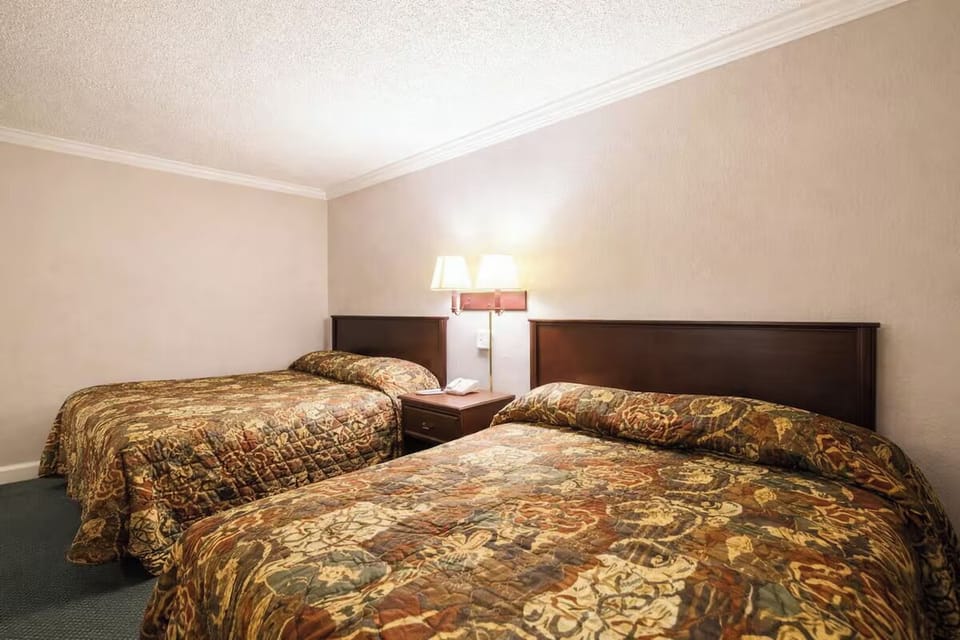 Drift off fast with plush pillows and soft, cozy covers.