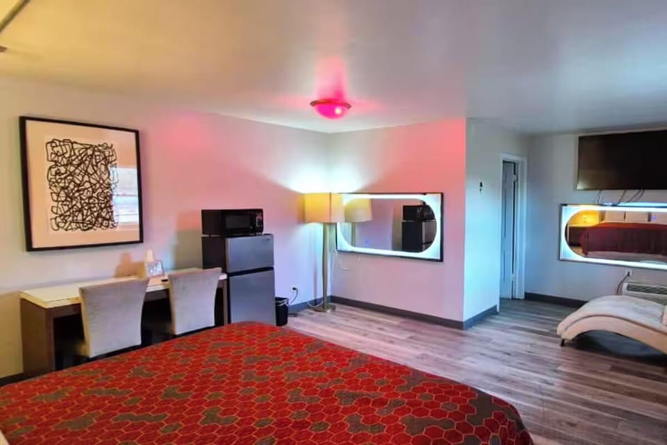 Bedroom. Interior and views may vary based on location and availability