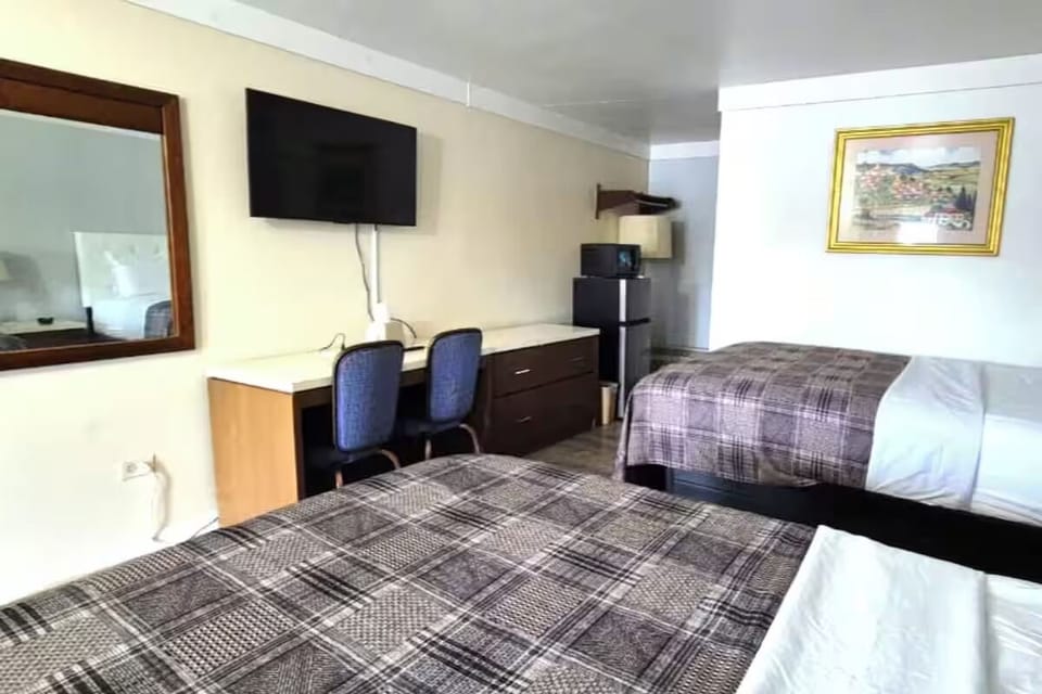 Bedroom. Interior and views may vary based on location and availability