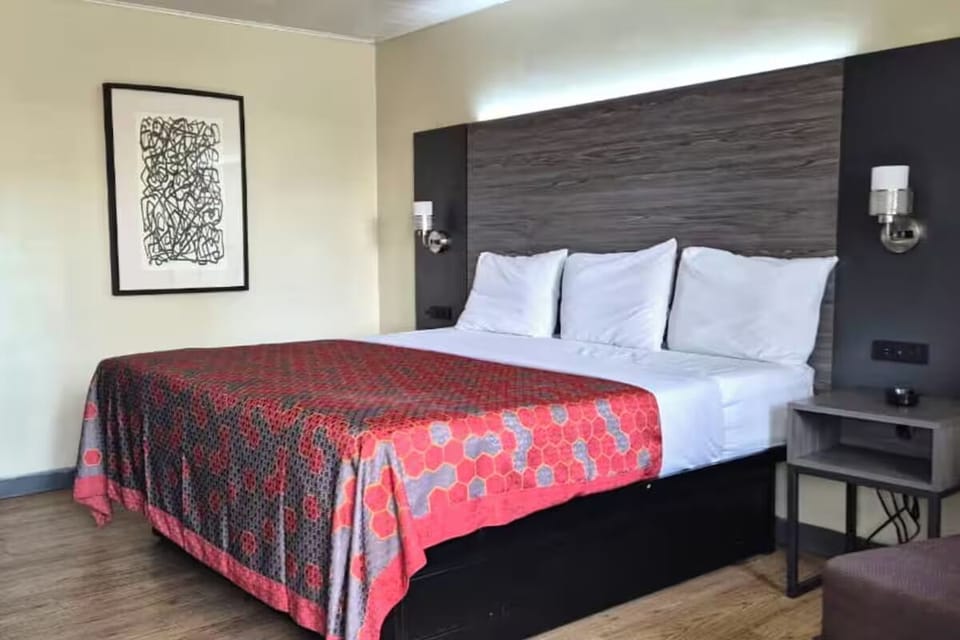 Bedroom. Interior and views may vary based on location and availability