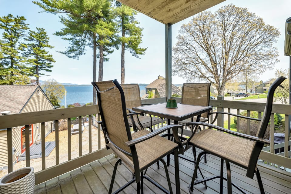 View from the deck