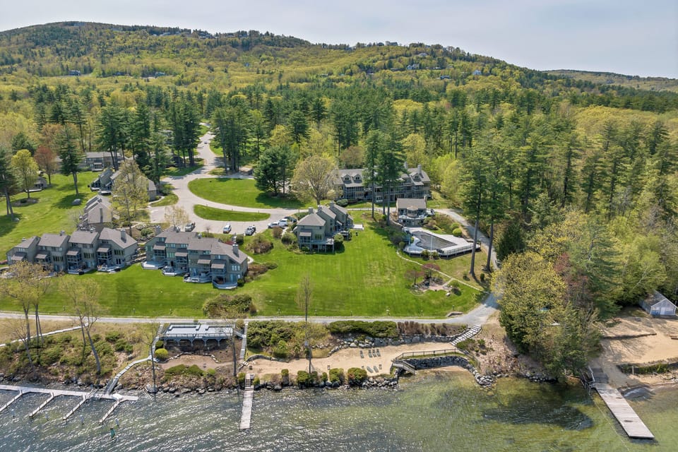 Overhead shot of Samoset.  Our unit is in the large building on the right