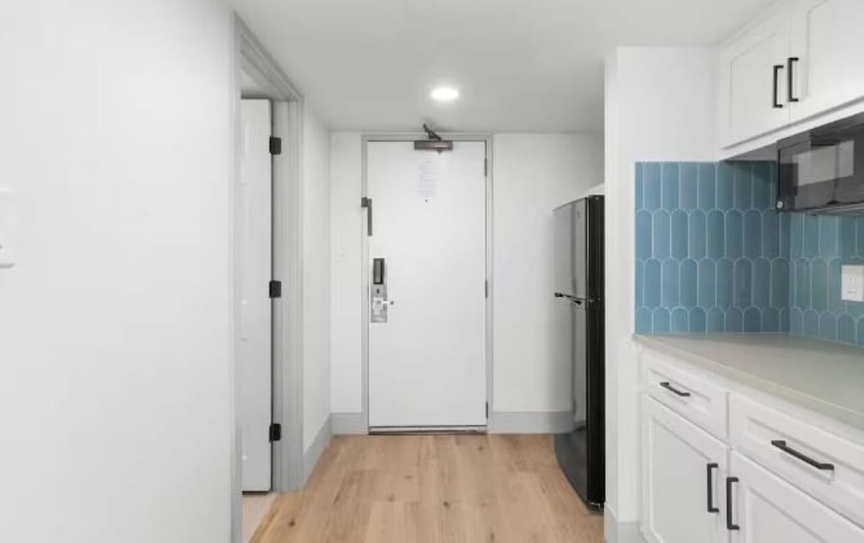 Kitchenette. Interior and views may vary based on location and availability.