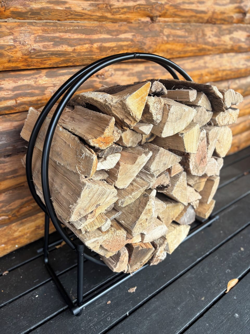 Wood on front porch at your disposal for the wood stove 