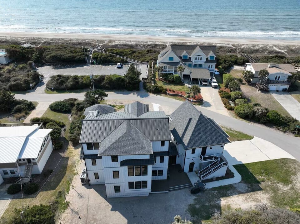 Stunning ocean views just steps from the private beach access