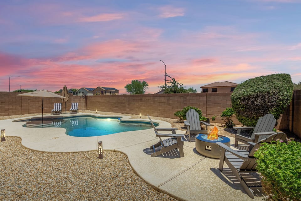 Dreamy backyard views - this is where you relax.