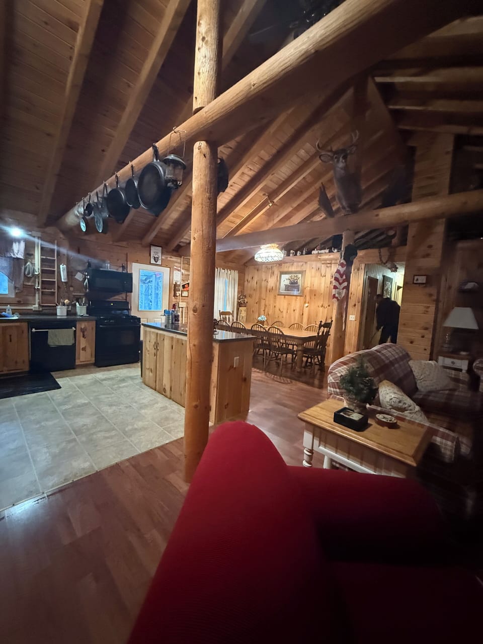 Dining/kitchen/great room
