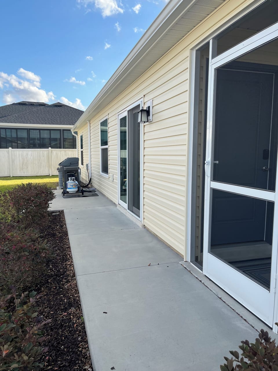 side of house