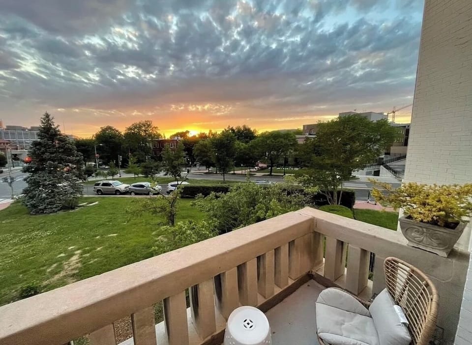 Private balcony