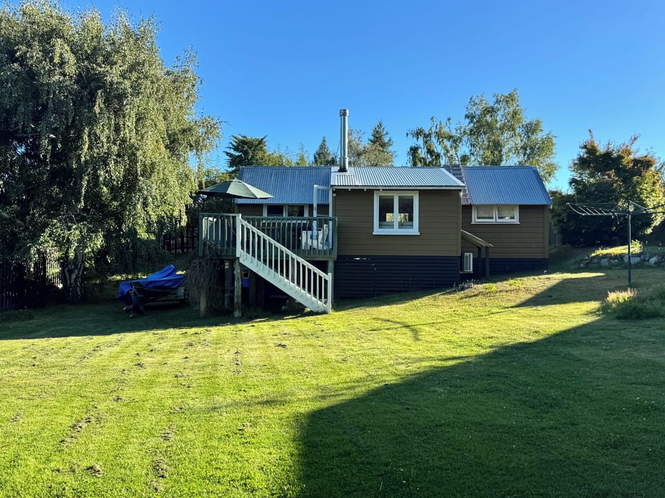 Rear garden view, so much space here!