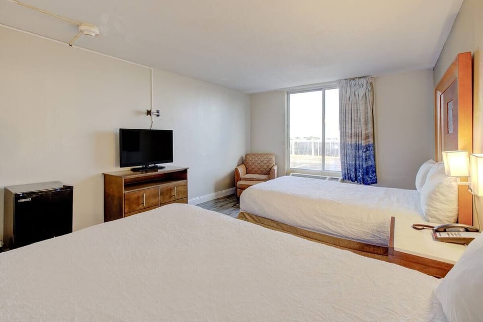 Settle in with TV time and daylight by the window.