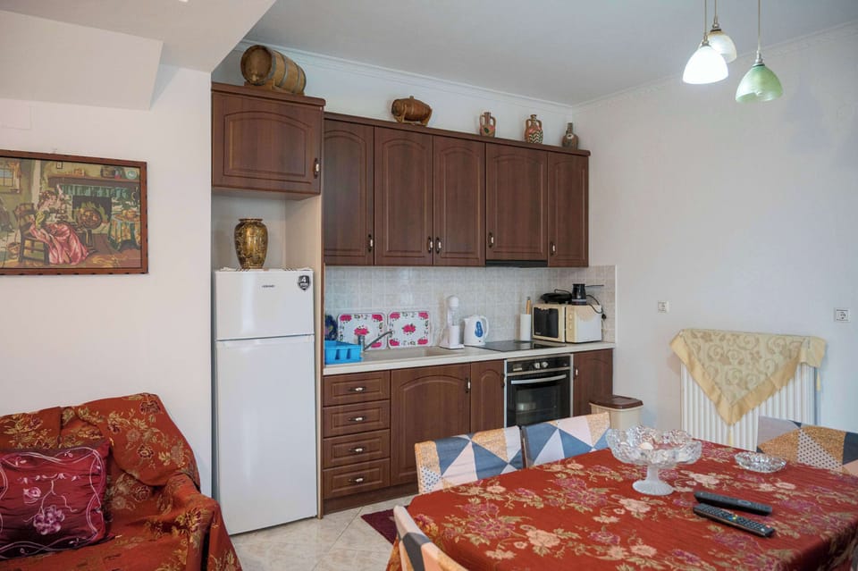 Kitchen and dining area designed for comfort and practicality.