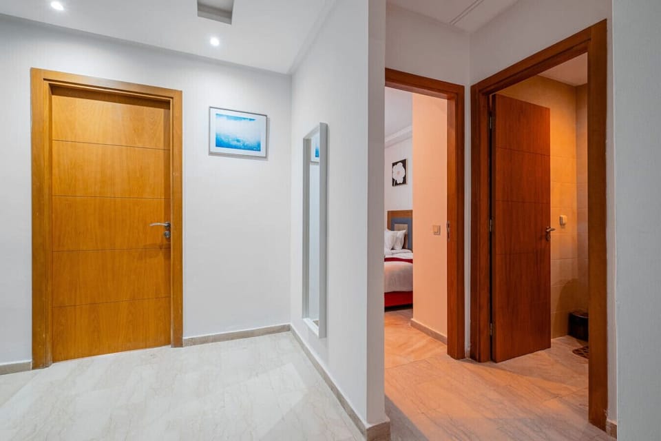 Belle lumière naturelle dans tout l’appartement.