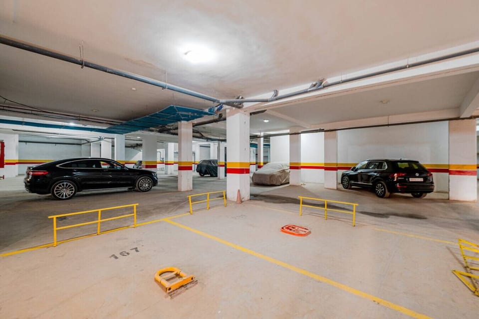 Secure underground parking available