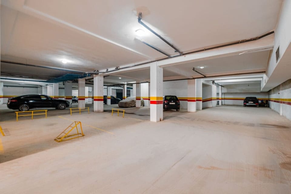 Secure underground parking available