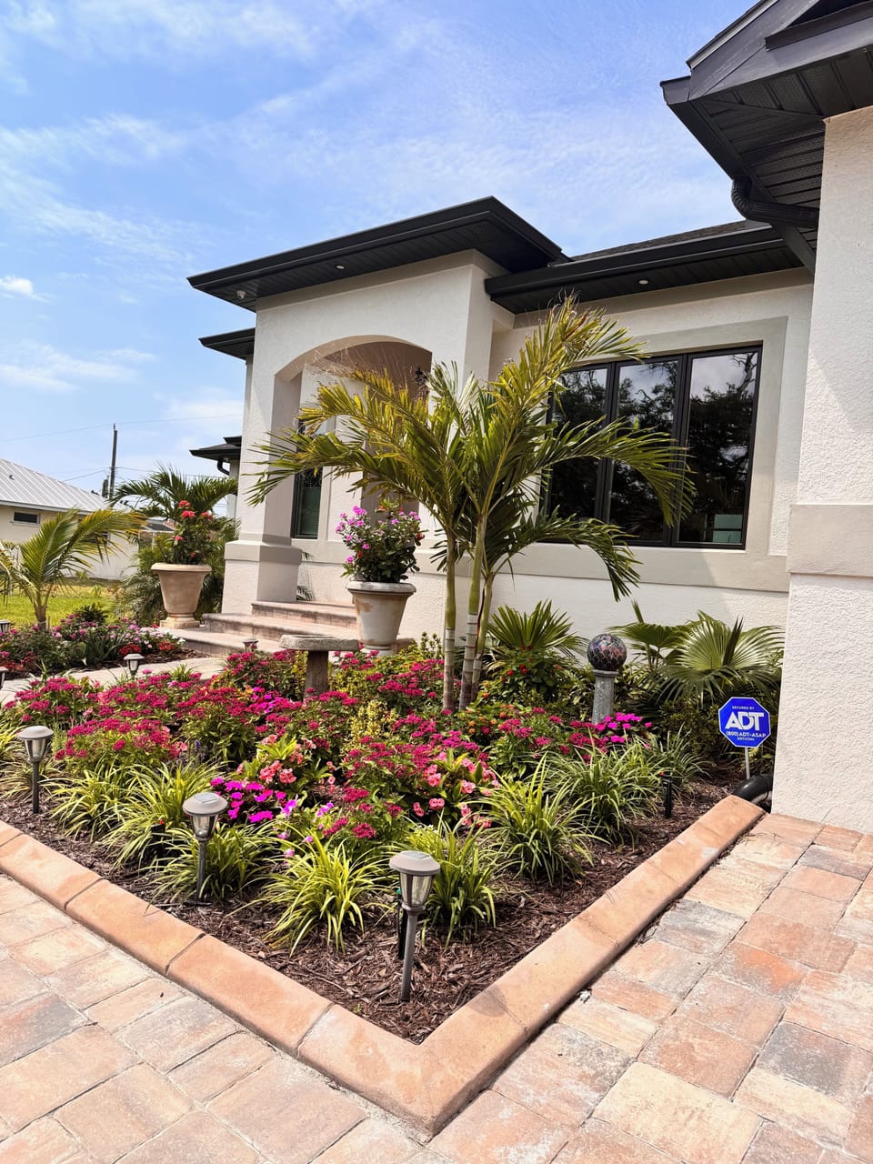 Main house entrance
