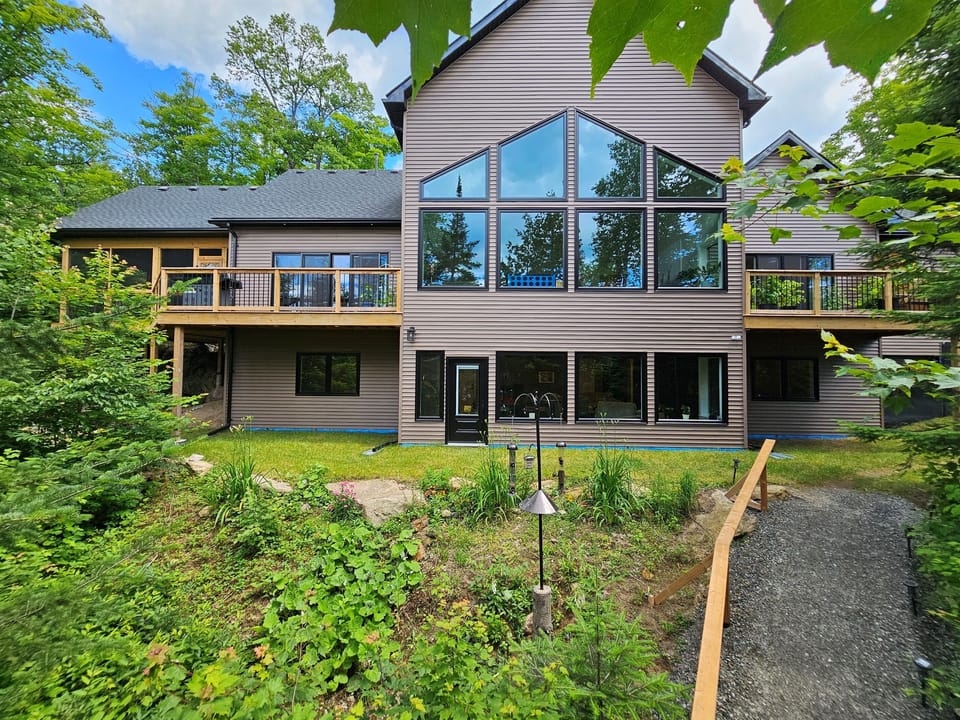Water side of House