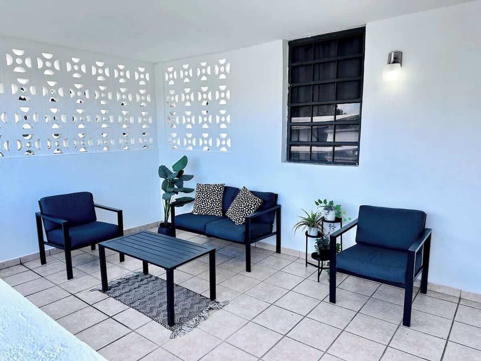 Perfect spot for morning coffee or evening drinks outdoors!