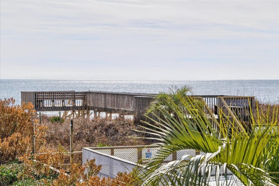 View of walkout from condo