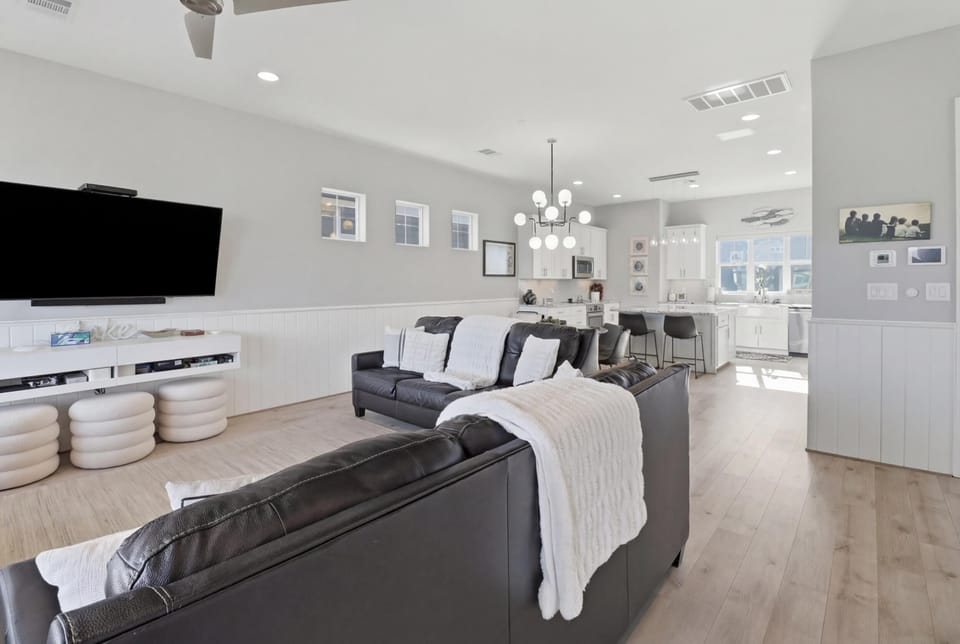 Lots of space to hang out with friends and family