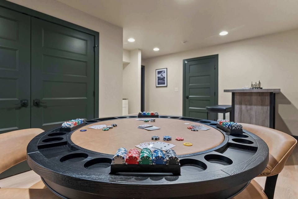 Whether you’re a poker pro or just here for the laughs, this table turns game night into a legendary memory.