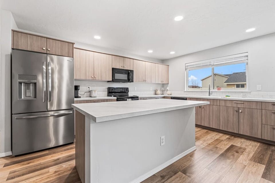 Well-equipped kitchen