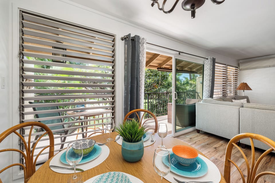 Set the table, pour the wine, and slide open the doors — this space is made for easy indoor-outdoor living.