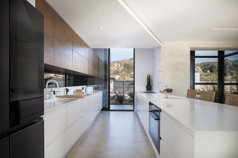 An elegant, fully equipped kitchen crafted for elevated living
