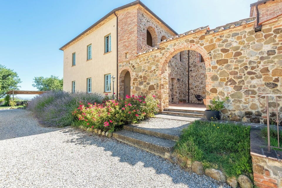 Wall, Stone Wall, Estate, Door, Garden, Brick, Landscaping, Hacienda, Farmhouse, Flagstone