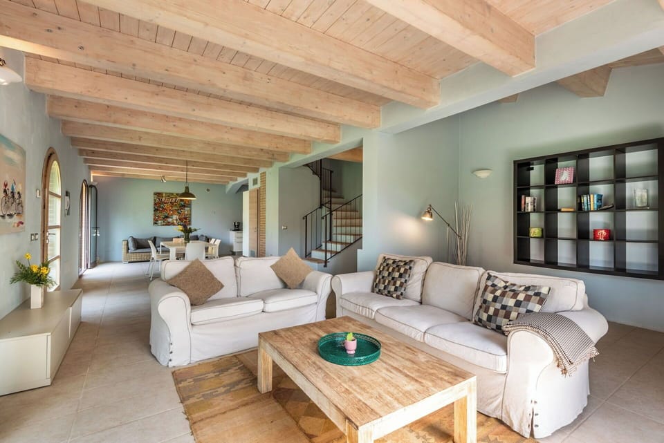 Furniture, Interior Design, Flooring, Couch, Floor, Wood, Ceiling, Room, Table, Living Room