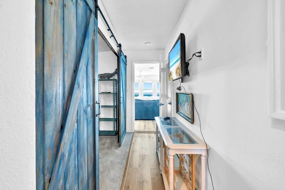 Entry-way to first floor living area