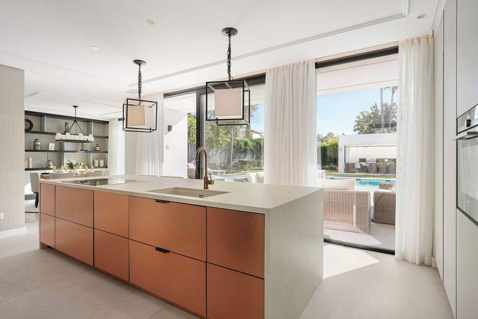 modern, fully equipped kitchen with everything you need for home-style cooking.