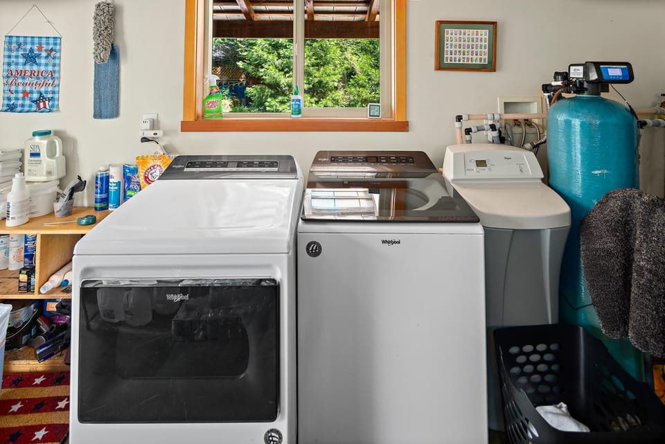 laundry facilities for guest use
