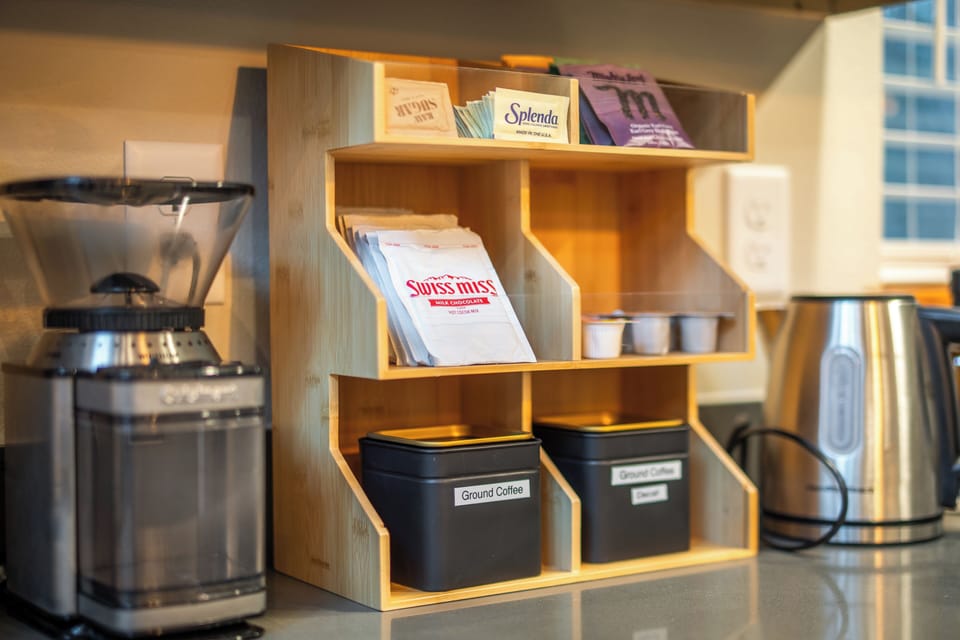 Thoughtful extras stocked for an easy, stress-free stay