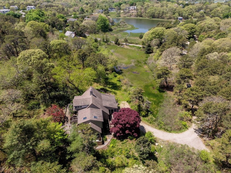 Set beside open marshland and winding paths, Marshlight Retreat offers privacy, space, and classic Cape Cod scenery.