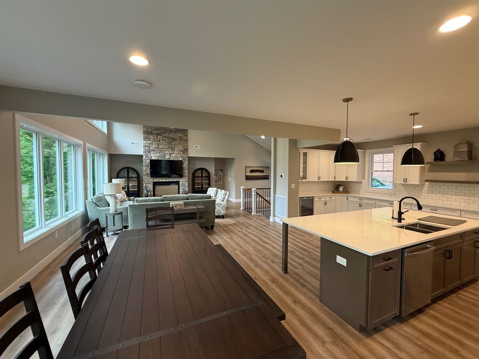 Dining and great room