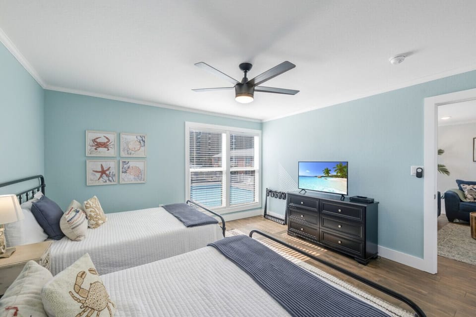 Cozy Coastal Sleeping Space